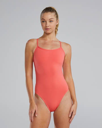 TYR Women's Trinityfit Durafast Elite One Piece Swimsuit  One Piece Swimsuits  Tyr