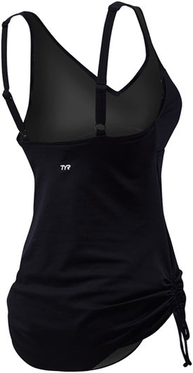 Tyr Fitness Swimsuit SOLID V-Neck  Women's Aquatic Fitness Swimsuits  Tyr
