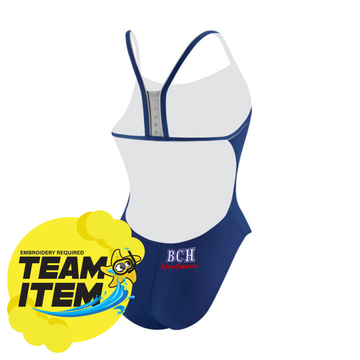 BCH Speedo Solid Endurance+ Thin Strap Female One Piece Swimsuit  Custom Team Products  Speedo