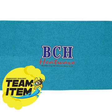BCH Embroidered Towel  Custom Team Products  Terry Town