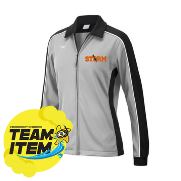Desert Storm Speedo Streamline Warm-Up Jacket Adult Female  Custom Team Products  Speedo