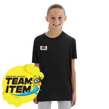 TRD Tyr Youth Unisex Shoulder Logo S/S Tees  Shirts  Tyr