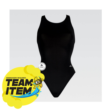NMBC Dolfin Ocean Solid Female  Competition Swimsuits  Dolfin