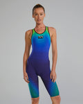TYR Women's Venzo Omnia Phantom Closed Back Tech Suit Swimsuit  Technical Swimsuits  Tyr