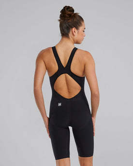 TYR Women's Venzo Phantom Open Back Technical One Piece Swimsuit - Solid