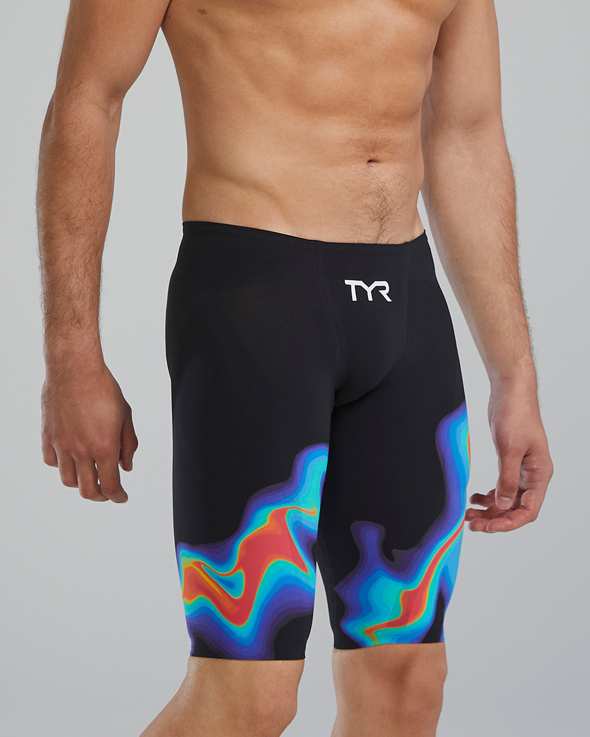 TYR Men's Venzo Low Waist Technical Jammer Swimsuit - Infrared  Technical Jammer  Tyr