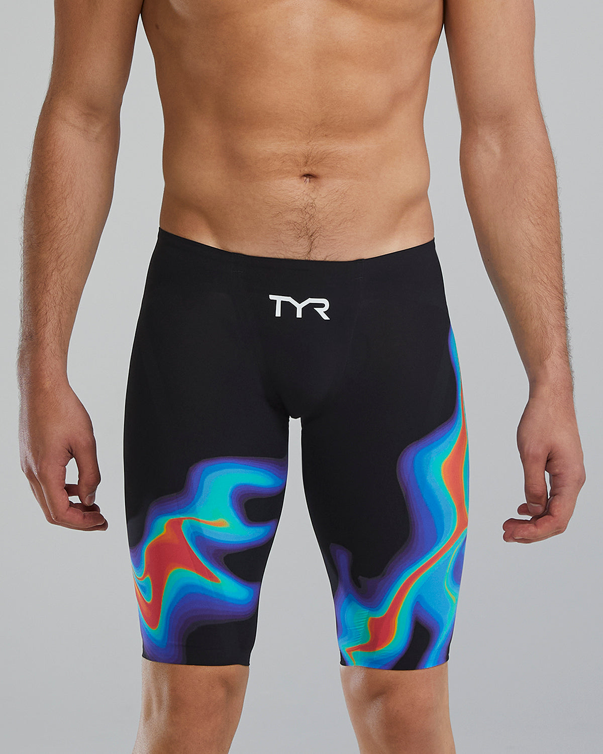 TYR Men's Venzo Low Waist Technical Jammer Swimsuit - Infrared  Technical Jammer  Tyr
