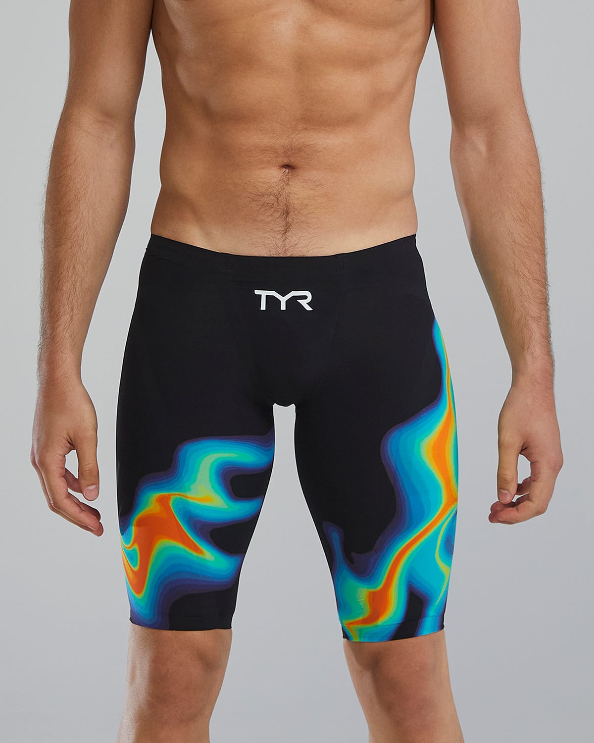 TYR Men's Venzo Low Waist Technical Jammer Swimsuit - Infrared  Technical Jammer  Tyr