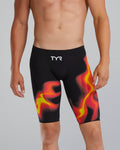 TYR Men's Venzo Low Waist Technical Jammer Swimsuit - Infrared  Technical Jammer  Tyr