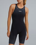 TYR Women's Venzo Influx Open Back Tech Swimsuit  Technical Swimsuits  Tyr