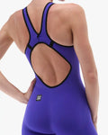 TYR Women's Solid Venzo Open Back Technical One Piece Swimsuit - Non PFAS  Technical Swimsuits  Tyr