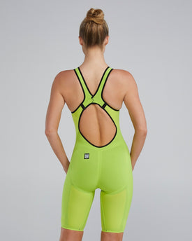 TYR Women's Venzo Open Back Technical One Piece Swimsuit - Solid - Non PFAS  Technical One Piece  Tyr