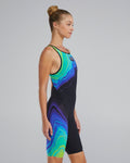 TYR Women's Technical Suit Venzo Open Back - Volconyx - Non PFAS  Technical Swimsuit  Tyr