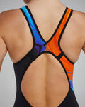 TYR Women's Technical Suit Venzo Open Back - Volconyx - Non PFAS  Technical Swimsuit  Tyr
