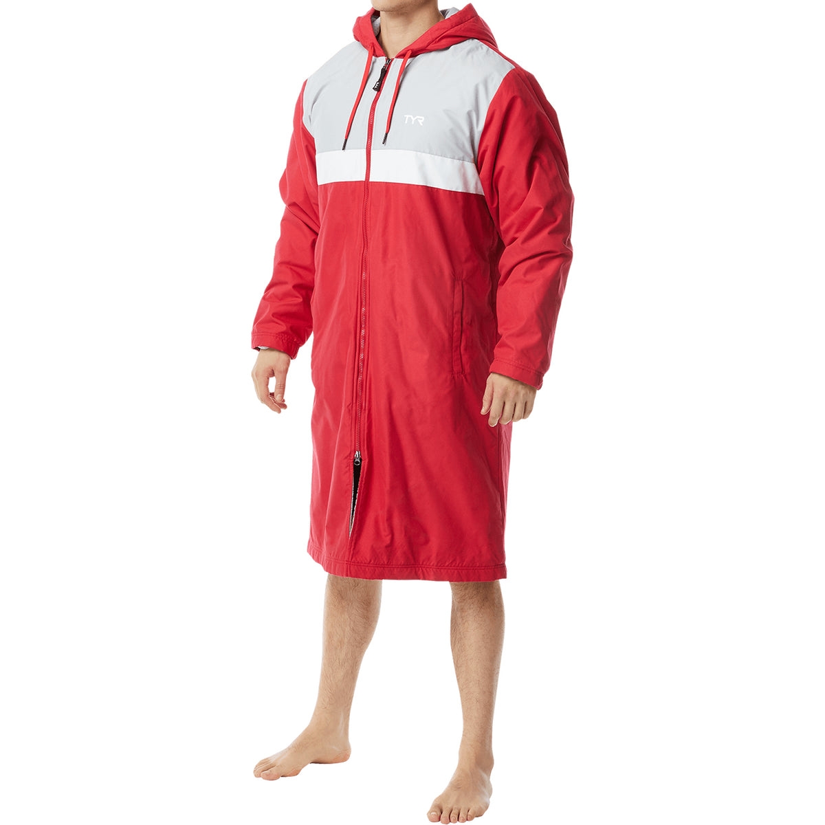 TYR Men's Alliance Podium Swim Parka  Swim Parkas  Tyr