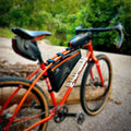 Orange Mud Water Proof Bike Frame Bag TPU (Thermoplastic Polyurethane) Coated  Bicycle Bags  Orange Mud