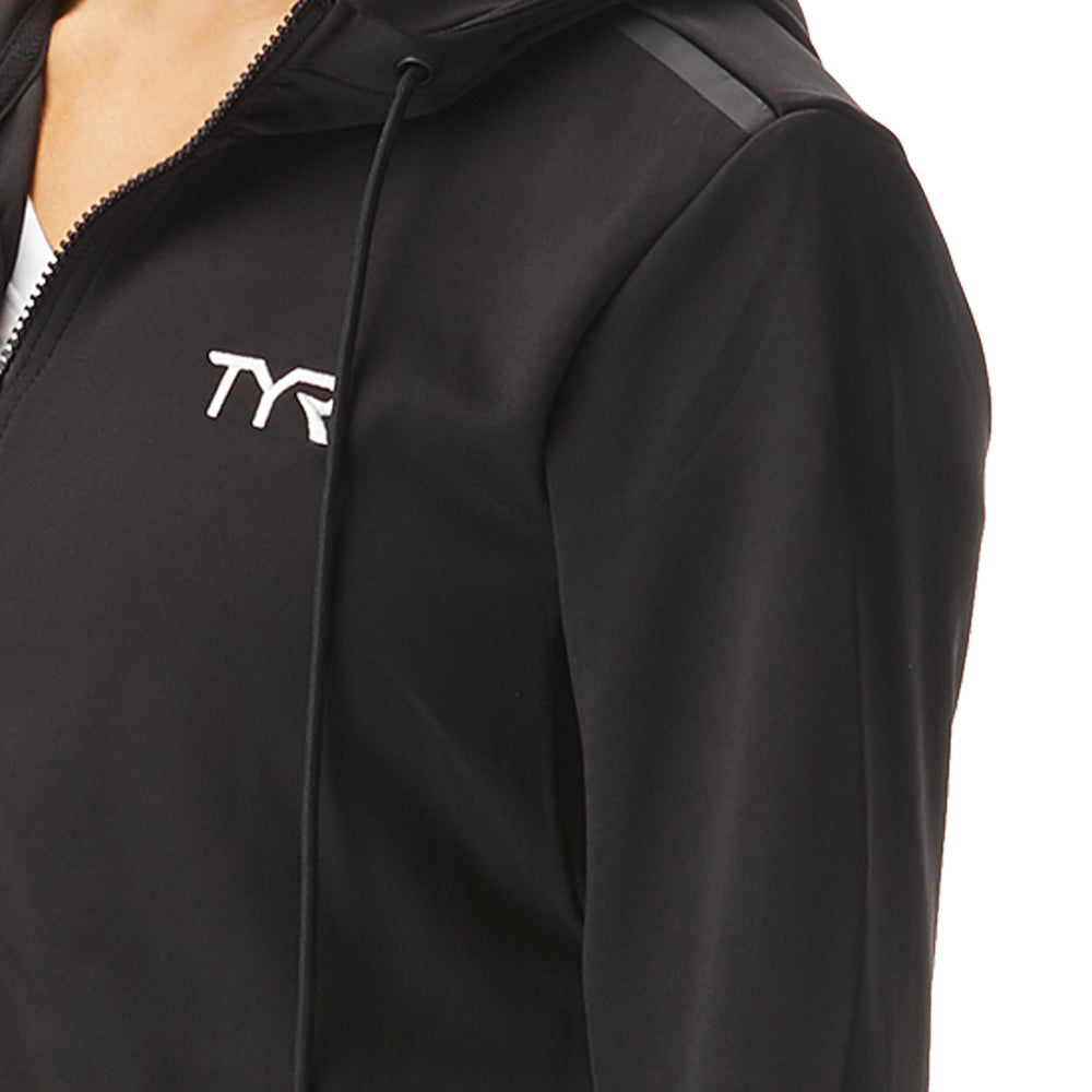 TYR Women’s Team Full Zip Hoodie – Tech Knit  Hoodie  Tyr