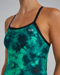 TYR Women Diamondfit- Durafast Lite - Miasma One Piece Swimsuit  One Piece Swimsuits  Tyr