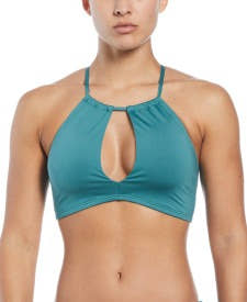 Nike Lace Up High Neck Bikini Top  Bikini Top  Nike