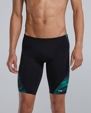 TYR Durafast Elite® Men's Blade Splice Jammer Swimsuit  Swim Team Prints  Tyr