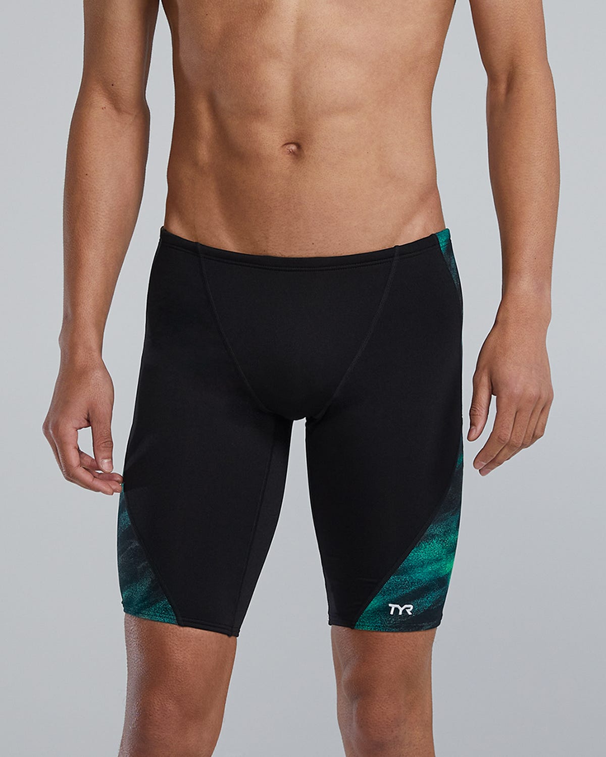 TYR Durafast Elite® Men's Blade Splice Jammer Swimsuit  Swim Team Prints  Tyr
