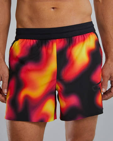 TYR Hydrosphere Men's Unlined 5" Unbroken Shorts - Solid  Men's Swim Trunks  Tyr