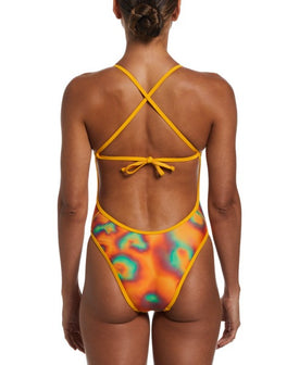 Nike Reversible Tie Back One Piece  One Piece Swimsuits  Nike