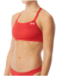TYR Women's Solid Durafast One Diamondfit Bikini Top  Bikini Top  Tyr