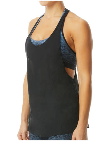 Tyr Fitness Swimsuit Top HARPER 2in1  Active Swimwear  Tyr