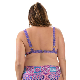 Dolfin Aquashape Women's Tie Front Two Piece Swimsuit Top  Bikini Top  Dolfin