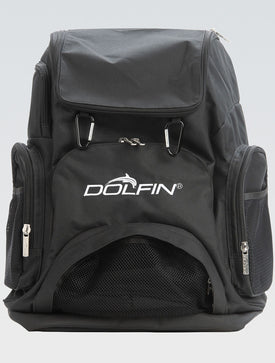Dolfin Black Large Team Backpack  Swimming Backpacks  Dolfin