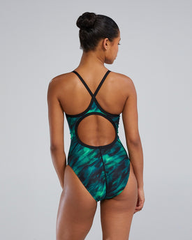 Tyr Women's Diamondfit Durafast Elite - Soren  Swim Team Prints  Tyr