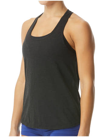 TYR Women's Grace Overlay Tank Top  Women's Tankini Top  Tyr