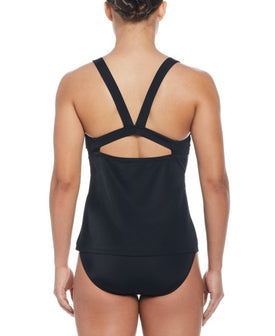 Nike Women's Mesh V-Back Tankini Set  Women's Tankini Top  Nike