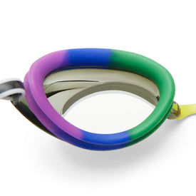 Speedo Vanquisher 2.0 Mirrored Goggles  Competition Swim Goggles  Speedo