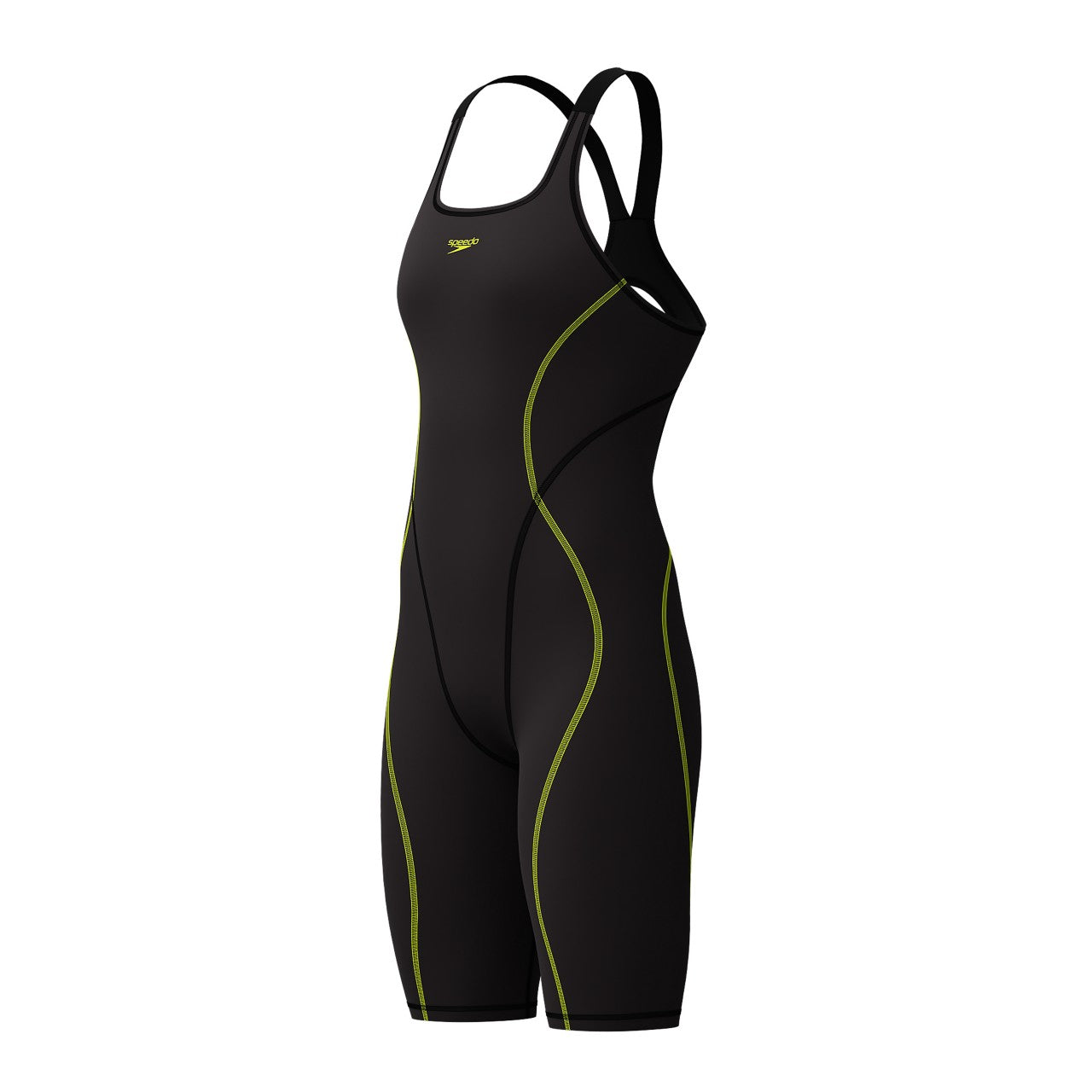 Speedo Women's Fastskin HyperSpark Openback Kneeskin Tech Suit  Technical Swimsuits  Speedo