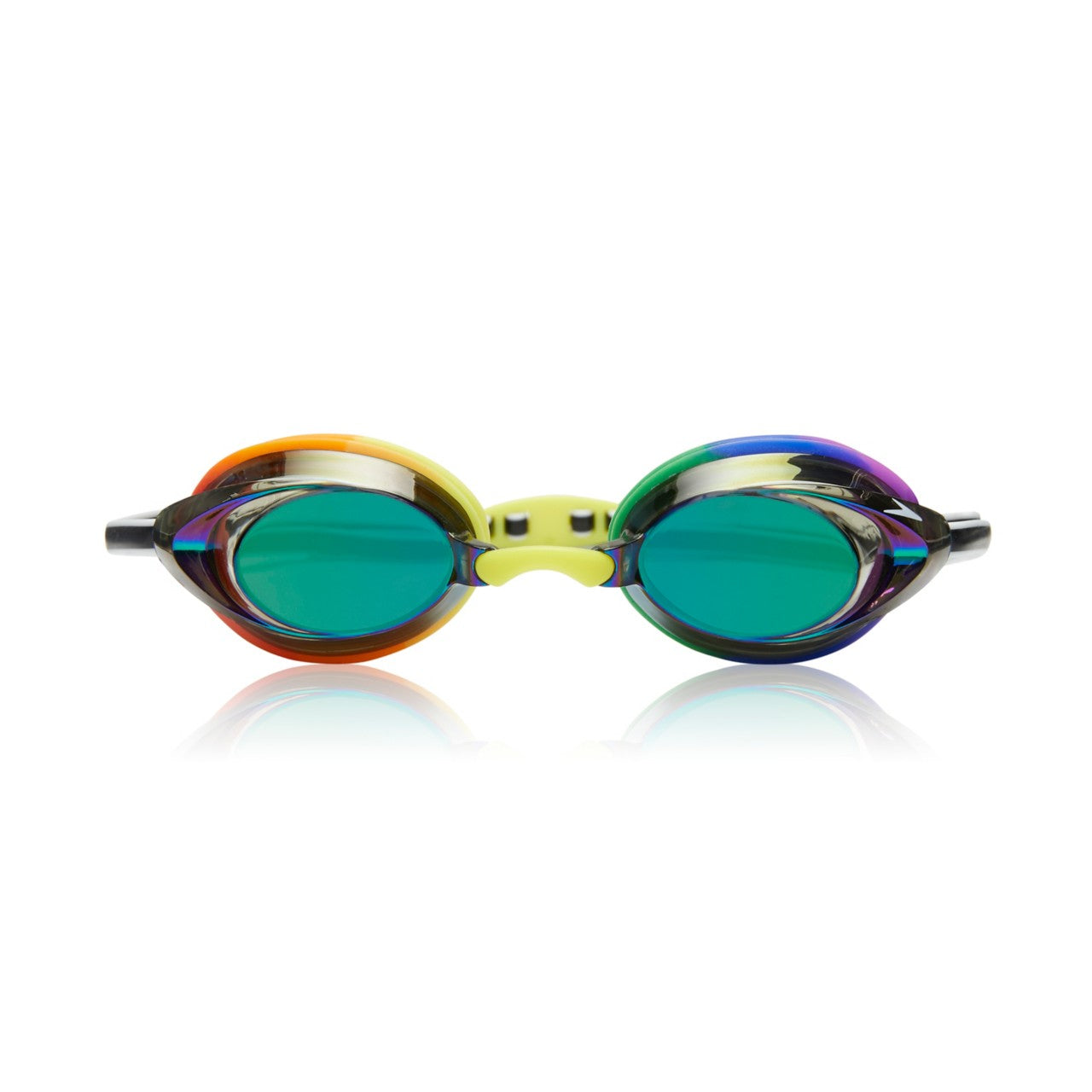 Speedo Jr Vanquisher 2.0 Mirrored Rio Collection Kid's Swim Goggles  Kids Swimming Goggles  Speedo