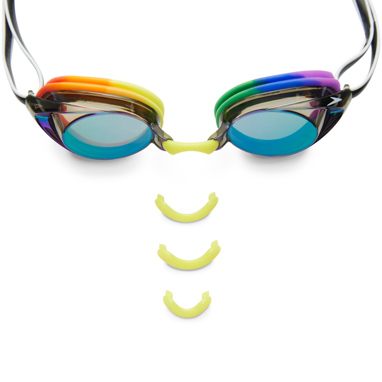 Speedo Jr Vanquisher 2.0 Mirrored Rio Collection Kid's Swim Goggles  Kids Swimming Goggles  Speedo