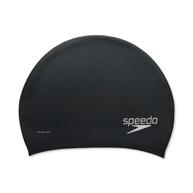 Speedo Long Hair Silicone Swim Cap  Long Hair Swim Caps  Speedo