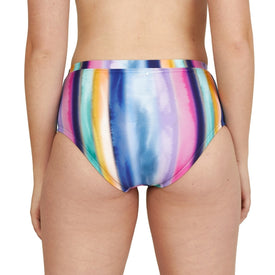 Speedo Women's Active High Waist Bikini Bottom  Bikini Bottom  Speedo
