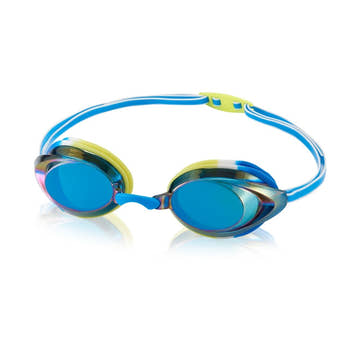 Speedo Jr Vanquisher 2.0 Mirrored Rio Collection Kid's Swim Goggles  Kids Swimming Goggles  Speedo
