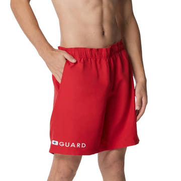 Speedo Guard 19" Volley Short  Men's Lifeguard Shorts  Speedo
