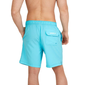 Speedo Men's Standard Swim Trunk Mid Length Redondo Solid  Boardshorts  Speedo