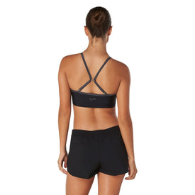 Speedo Asymmetrical Color Block Bikini Top  Bikini Top  Speedo