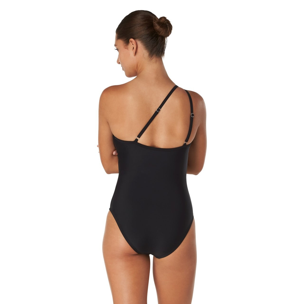 Speedo Mesh Asymmetrical One Piece Swimsuit  One Piece Swimsuits  Speedo