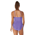 Speedo Solid Side Shirred One Piece Swimsuit  One Piece Swimsuits  Speedo