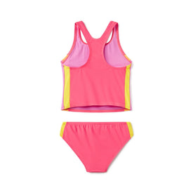 Speedo Girls Colorblock Tankini Set  Girls Tankini  Speedo