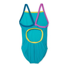 Speedo Girls Solid Propel Back 1pc  Girls Swimwear  Speedo