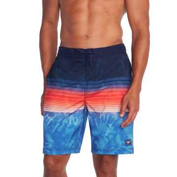 Speedo Men's Print Bondi Basin Boardshort 20  Boardshorts  Speedo