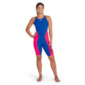 Clearance Speedo Women's Solid Vanquisher Kneeskin Tech Swimsuit  Technical Swimsuits  Speedo